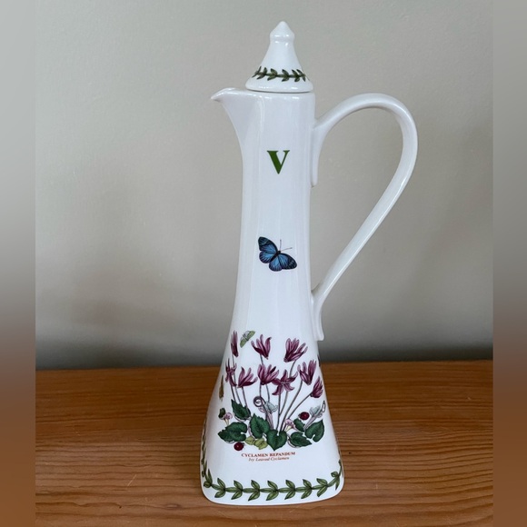 Portmeirion Botanic Garden 9.25" Vinegar Bottle Cruet Square - Picture 1 of 6